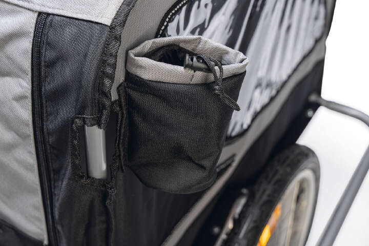 KARLIE Hunde-Fahrradanhänger Doggy Liner Paris